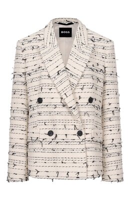 BOSS: Твидовый жакет 