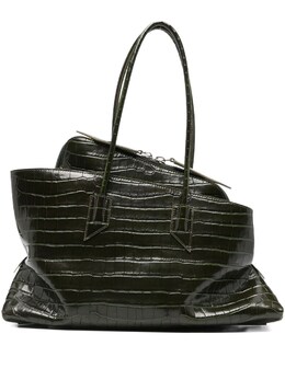 The Attico La Passeggiata Leather Shoulder Bag 260wah00054lbt021pr129