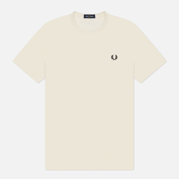 Fred Perry: Белая футболка 