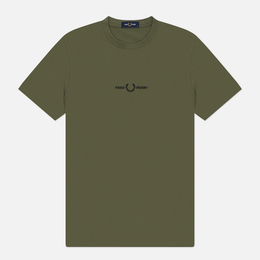 Fred Perry: Хлопковая футболка 