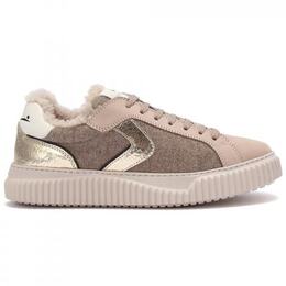 Voile Blanche: Бежевые кроссовки 