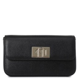 Furla: Чёрная сумка 