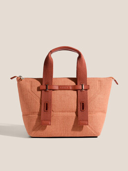 Furla: Оранжевая сумка 