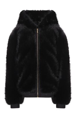 Elie Saab: Чёрная шуба 