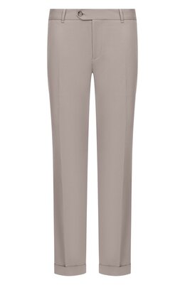 BOSS: Хлопковые брюки 