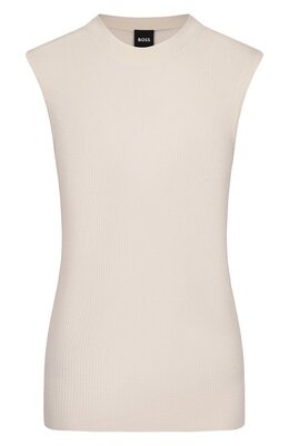 BOSS: Топ из вискозы 