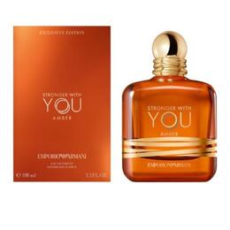 Emporio Armani Giorgio Armani Mens Stronger With You Amber EDP Spray 3.38 oz Fragrances 3614274708400