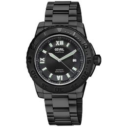 Gevril Seacloud Automatic Black Dial Mens Watch 31229b