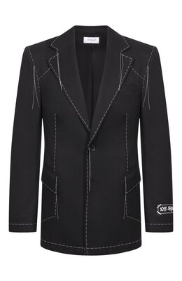 Off-White: Пиджаки из шерсти 