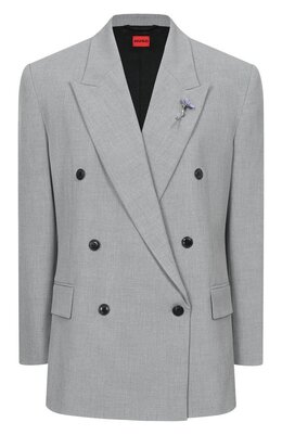 HUGO: Серый жакет 