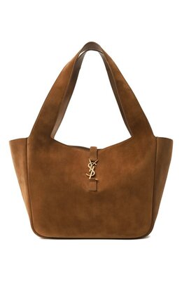 Saint Laurent: Коричневая сумка  Bea