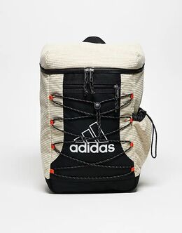 Рюкзак Adidas Originals Street кремового цвета 141910260 | stone khaki/black