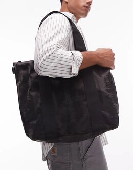 Непромокаемая сумка-тоут Rains черного цвета 150007197 | 131 coal