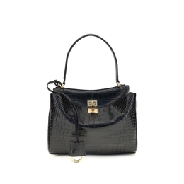 Balenciaga Rodeo Shoulder Bag In Crocodile-Print Leather 7897792aa5l_1000