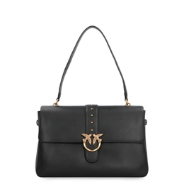 Pinko Maxi Love Bag Slouchy Shoulder Bag In Leather 105067a0qo_z99q