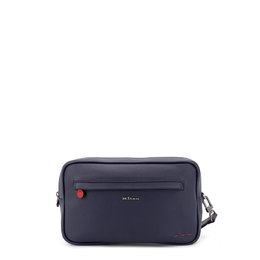 Kiton Leather Clutch uba0011n0126902blu