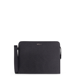 Kiton Leather Clutch uba0010n0126901nero
