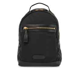 Tom Ford Logo-Patch Zipped Backpack h0636tny017g_1n001
