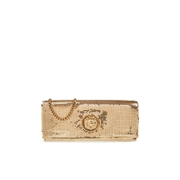 Versace Clutch With Shimmering Crystals 1a15323 1019867 1x00v