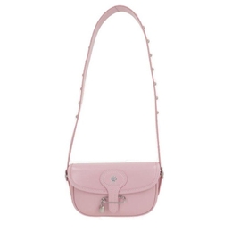 Bally Beckett Logo Printed Studded Shoulder Bag wac04cvt986 u3d1p cotton candy 25+pall