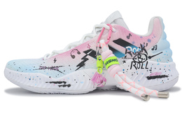 Adidas Баскетбольные кроссовки Pro Bounce 2018 с защитой от скольжения, износостойкие, низкие, мужские, розовые fw0903(team517-律动潮音） | pink