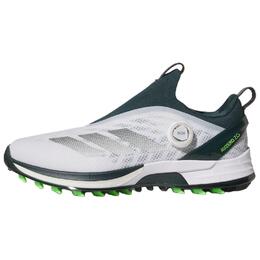 Adidas Кроссовки для гольфа Adizero ZG, износостойкие, низкие, мужские, белые, зеленые ji4162 | white green