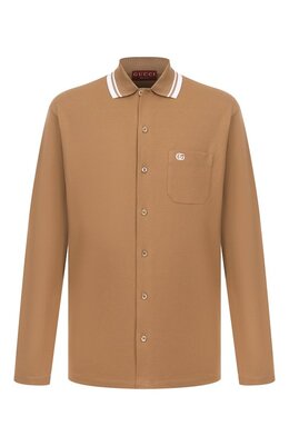 Gucci: Хлопковая рубашка 