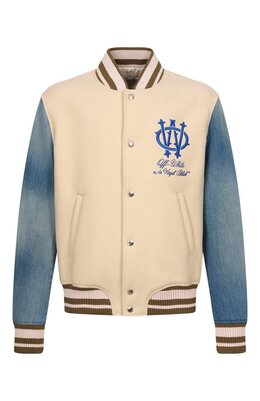 Off-White: Бежевая куртка 