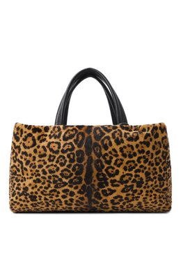 Saint Laurent: Сумка с леопардовым принтом 