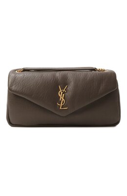 Saint Laurent: Сумка цвета хаки 