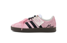 Adidas Мяу Клубника Противоскользящие Износостойкие Низкие Скейтерские Кроссовки Черный Розовый, цвет Black Pink hq1802(team507-喵喵草莓) | black pink