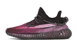 Adidas Yeezy Boost 350 V2 нескользящие низкие кеды унисекс Black Pink, цвет Black Pink hq4540(team372-粉色星海2） | black pink
