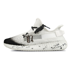 Adidas Yeezy Boost 350 V2 повседневные кроссовки унисекс низкие белые черно-белые, цвет White Black hq6316(team478-刀锋战士) | white black