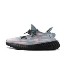 Adidas Yeezy Boost 350 V2 Cerulean Star Trail с амортизацией, износостойкие низкие кеды унисекс синие, цвет Blue hq4540(team499-蔚蓝星迹） | blue