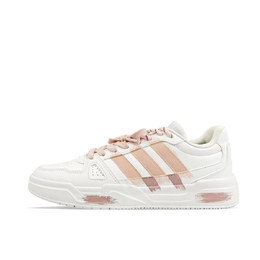 Adidas Лайт Баллер БНК Кроссовки для скейтбординга устойчивые к истиранию низкие унисекс клубнично-кокосовый сок бело-коричневые, цвет White Brown js4358(team40-玫莓椰汁) | white brown