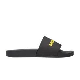 Кроссовки Balenciaga Pool Slides 'Black Yellow', черный 565826 w1s80 1070 | black yellow