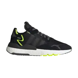 Кроссовки Adidas Nite Jogger, Black Solar Yellow eg7409 | black