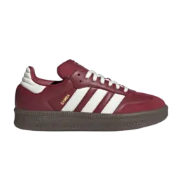 Кроссовки Adidas Samba XLG 'Maroon White' jr0925 | red
