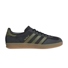 Кроссовки Adidas Gazelle Indoor 'Core Black Olive' jq8399 | black