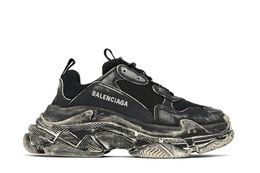 Кроссовки Balenciaga Triple S 'Faded Black', черный 536737 w3cn3 1000 | faded black