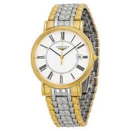 Longines La Grande Classique Presence White Dial Steel Mens Watch l4.790.2.11.7