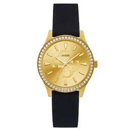 Guess Anna Quartz Crystal Champagne Dial Watch gw0359l1