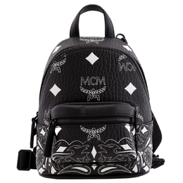 MCM Stark Bandana VI Mini Backpack mmkdave05bk001