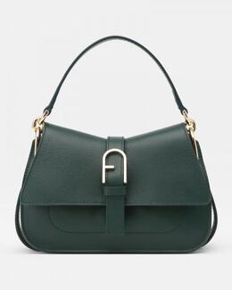 FURLA: Зелёная сумка 