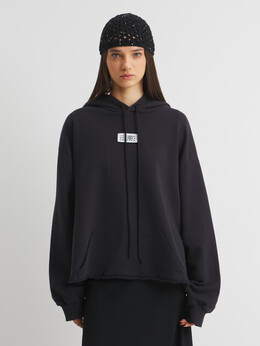 Mm6 Maison Margiela: Чёрная толстовка 