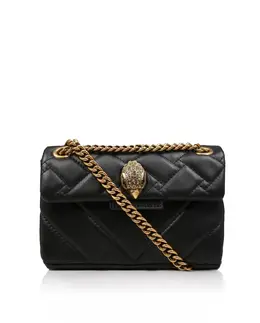 Женская кожаная сумка с фронтальной застежкой Kurt Geiger, черный a43460497 | negro