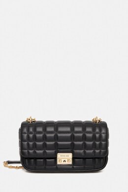 Кожаная сумка Tribeca Michael Kors, черный 30r4g2rl7l | czarny