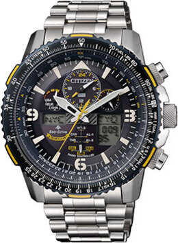 Японские наручные мужские часы Citizen JY8078-52L. Коллекция Radio Controlled w235176