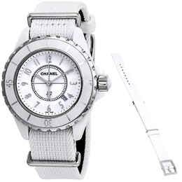 Chanel J12 White Dial Ladies Watch h4656