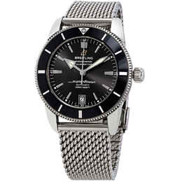 Breitling Superocean Heritage II Automatic Chronometer 42 mm Black Dial Mens Watch ab2010121b1a1